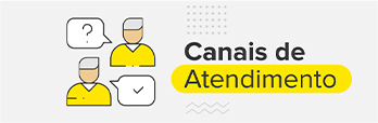 Canais de atendimento